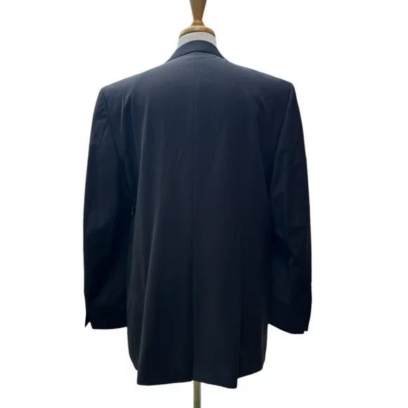 Brooks Brothers Men's Wool Blend Explorer Madison Fit Blazer Size 44L Black